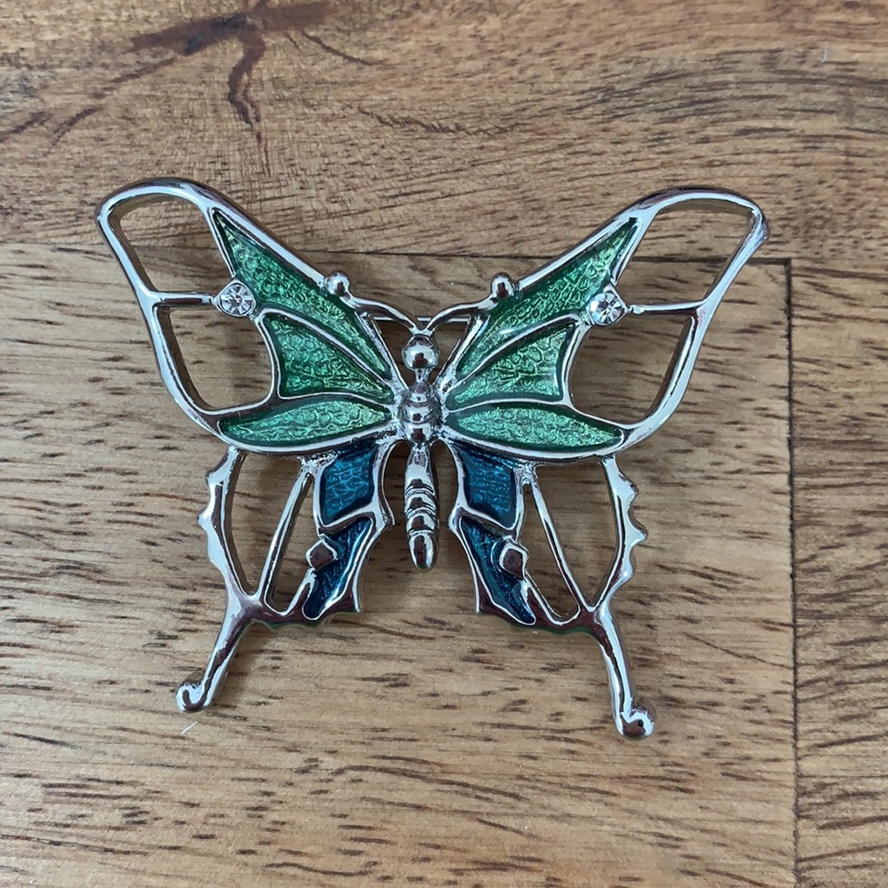 Liz Claiborne Butterfly Brooch